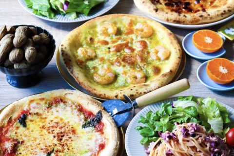 しば漬けとツナと生姜のさっぱりパスタ・サラダ